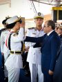  الرئيس السيسى خلال حفل تخريج دفعة جديدة من طلاب أكاديمية الشرطة