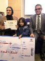 نقابة الصحفيين والاتحاد الأوروبي يكرمان أسماء نصار على فوزها بالبرنامج التدريبي
