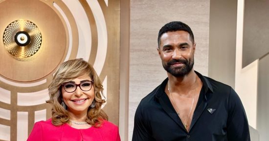 كريم فهمي يكشف كواليس مسلسل وتقابل حبيب مع لميس الحديدي.. الاثنين