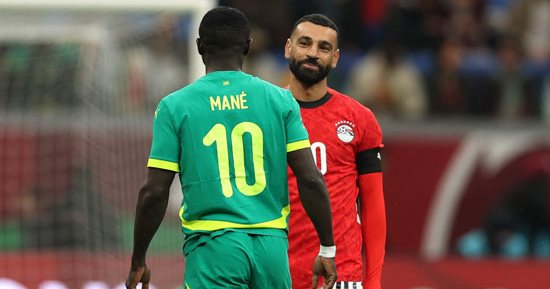 ساديو ماني يفاجئ محمد صلاح برسالة مؤثرة بعد ضياع حلم أمم أفريقيا