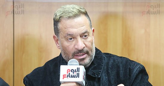 ماجد المصرى: شخصية راغب الراعى مرهقة بسبب تعدد علاقته داخل الأحداث