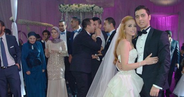 بالصور.. نجوم المجتمع والمشاهير فى زفاف "سيف" و"مَلَك"