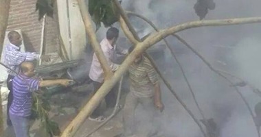 السيطرة على حريق بأحد البازارات السياحية بالأقصر