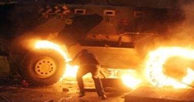 إصابة 4 من قوات الأمن فى انفجار عبوة ناسفة على طريق العريش القنطرة