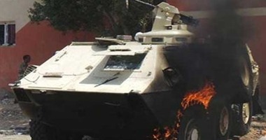 تفاصيل استشهاد ضابط ومجند وإصابة 7 فى انفجار عبوة ناسفة زرعها إرهابيون جنوب الشيخ زويد.. مصدر عسكرى: المروحيات الهجومية تواصل عملياتها ضد البؤر الإرهابية.. والعناصر التكفيرية تحاول إحباط نجاحات القوات