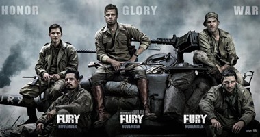 انقسام النقاد حول فيلم "fury" للنجم العالمى براد بيت