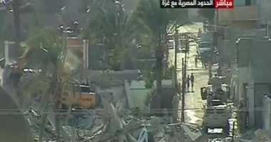 "الجزيرة" تواصل الكذب.. وتبث مشاهد "مضروبة" لإخلاء شريط رفح الحدودى