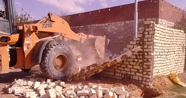 تنفيذ 33 قرار إزالة تعديات على الرقعة الزراعية بالغربية