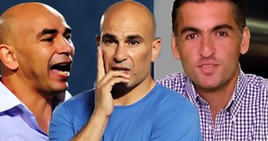التوأم حسام وإبراهيم حسن مع سيف زاهر الليلة