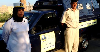 انتشار مكثف للشرطة النسائية لمكافحة التحرش بالأماكن العامة فى شم النسيم