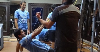 بالصور.. سواريز يخوض أول مران فى جدة استعدادًا لمواجهة السعودية