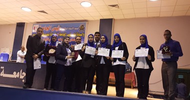 إعلام القاهرة تحصد جوائز الملتقى الإعلامى بجنوب الوادى بجريدة صوت الجامعة