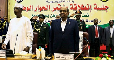 بالصور.. كواليس الجلسة الافتتاحية لمؤتمر الحوار الوطنى بالخرطوم
