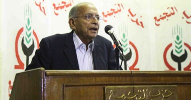 "التجمع" ناعيا رفعت السعيد: سنبقى مخلصين لأفكارك ضد الإرهاب الأسود 