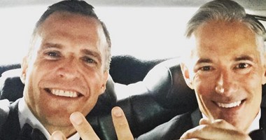 بالصور.. سفير أمريكا المثلى يتزوج من شريكه فى الدنمارك