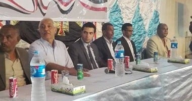 رئيس حزب مستقبل وطن يعقد مؤتمرا جماهيريا لدعم مرشح بنى هلال بأسوان