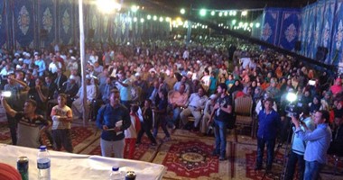 بالصور.. أول مؤتمر لقائمة "مصر" فى الصعيد.. نصر علام: نسعى لحل أزمة سد النهضة.. أبو حسين: تصدينا لمحاولات عرقلة ترشحنا للانتخابات.. مجدى علام: مرشحونا يصطفون خلف الرئيس السيسى..والفضالى يغيب عن الحضور