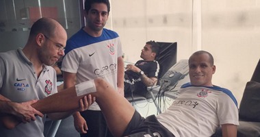 بالصور.. ريفالدو يواصل التعافى من الإصابة بـ"السباحة والجيم"