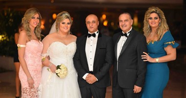 بالصور.. ظهور نيللى فى حفل زفاف "أنجى أمير" و"رفيق نجيب"