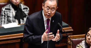 بان كى مون يعترف : "فشلنا جميعا فى حل الأزمة السورية وخذلنا الشعب"