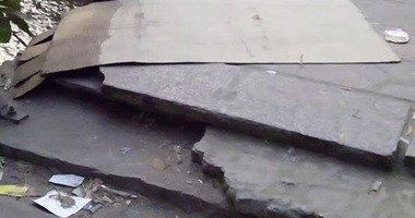شكوى من تهالك سلم مشاة نزلت "سنفكس" بالمهندسين