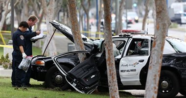 مصرع شخص واصابة آخر فى حادث تصام بكاليفورنيا