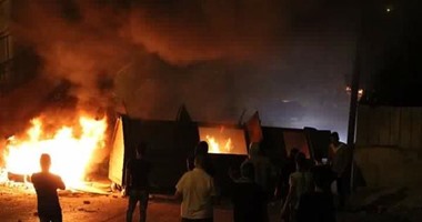 أبو مازن يدين إضرام النار فى قبر يوسف المقدس لدى الاسرائيليين بنابلس