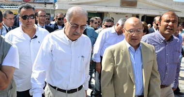 رئيس الوزراء يتفقد أعمال المرحلة العاجلة من تطوير محور ترعة المحمودية