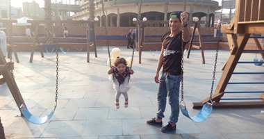 بالصور.. ديالا أحمد توفيق فى "مراجيح" الزمالك