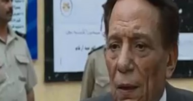 بالفيديو.. عادل إمام بعد الإدلاء بصوته: فيلم "طيور الظلام" لن يتكرر