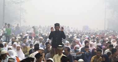 بالصور.. مقتل 7 متسلقين جراء حريق غابات فوق جبل فى إندونيسيا