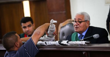 بالصور.. بدء جلسة محاكمة 20 متهما بـ"أحداث عنف الدقى"