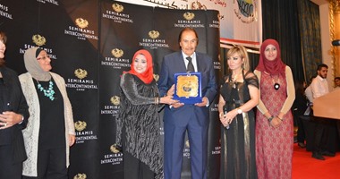 بالصور.. تكريم العلايلى وعفاف شعيب ومادلين طبر بـ"مجلس الإعلاميين الدوليين"