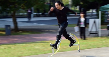 بالصور.. اليابان تطلق رياضة Superhuman يتم ممارستها بأحدث أجهزة تكنولوجية