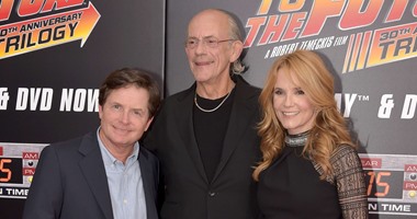 بالصور.. الاحتفال بمرور 30 عاما على عرض "Back To The Future"