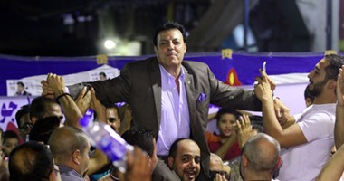 الألعاب النارية تضىء سماء ميت عقبة خلال مؤتمر سيد جوهر