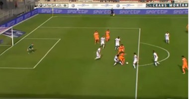بالفيديو.. فلسطينى يسجل هدفا رائعا فى الدورى السويسرى