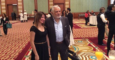 بالصور.. أحمد شاكر والصريطى أول الفنانين الحاضرين لاحتفال سفارة المجر بعيدها الوطنى