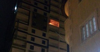 مصرع طفلة 3 شهور فى حريق شقة بالعمرانية