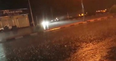 هطول أمطار غزيرة على المدينة المنورة وضواحيها