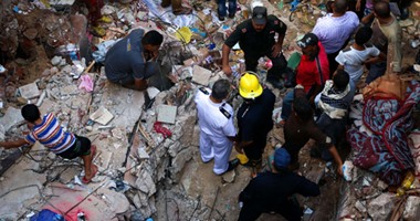 مدير الحماية المدنية: لا ضحايا فى حادث انهيار عقار بالهرم