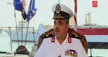قائد القوات البحرية: ثقل مصر و"السيسى" سهَل إتمام كل الصفقات الحربية