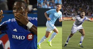بالصور.. حصاد نجوم الدورى الأمريكى.. دروجبا "متألق" وبيرلو "غير مؤثر"