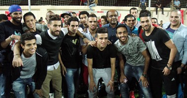 نجوم الزمالك فى  افتتاح أكاديمية أحمد دويدار
