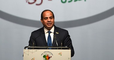 الرئيس السيسى يلقى كلمة مصر بقمة "الهند - إفريقيا"