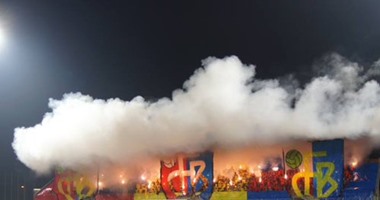 دخلة رائعة لجماهير بازل فى ملعب فادوز بالدورى السويسرى