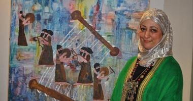 " هويتنا فلنحمها بفننا " لوحات فنية تكشف عن جمال العراق فى "عمان"