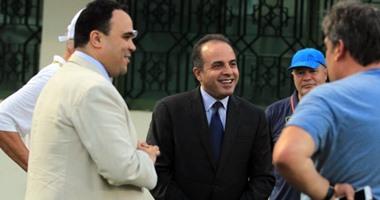 بالصور.. السفير المصرى بالإمارات يحضر تدريب وادى دجلة
