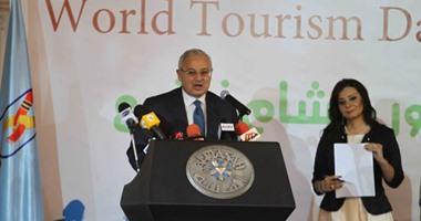 بدء الاحتفال باليوم العالمى للسياحة بحضور الوزير ومحافظ الجيزة
