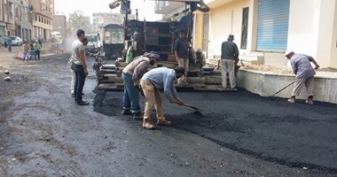 "مرور القاهرة" تضع حواجز حديدية بمحيط أعمال تجديد فواصل كوبرى دار السلام 